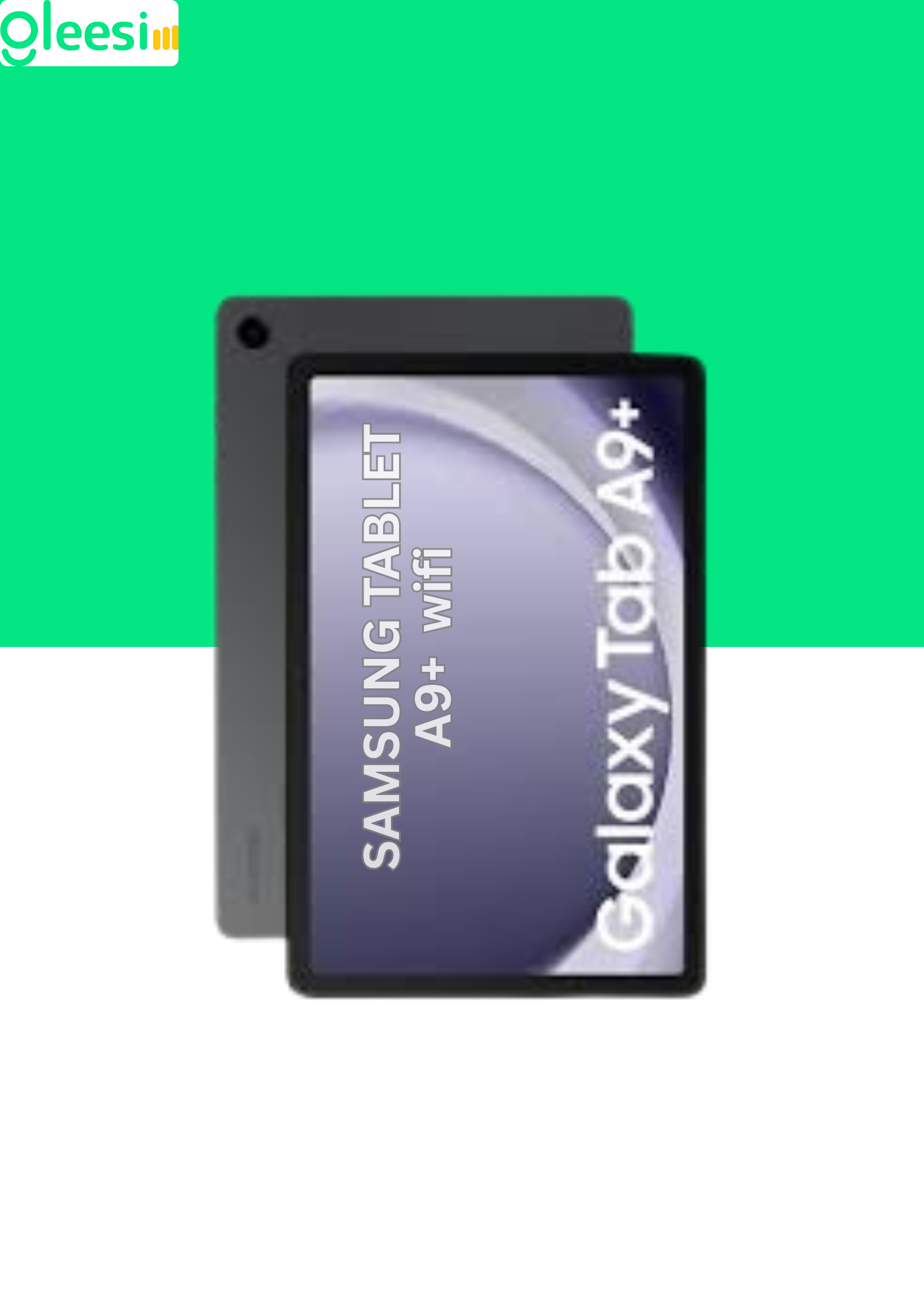 Samsung Galaxy Tab A9+ WiFi (SM-X210) – 64GB – Graphite | High-Speed Android Tablet | Gleesim UK Samsung Galaxy Tab A9+ WiFi (SM-X210) – 64GB – Graphite | High-Speed Android Tablet | Gleesim UK - Gleesim.co.uk