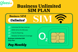Business Unlimited SIM Plan for O2 Network - Perfect Solution for Your Business - Gleesim.co.uk