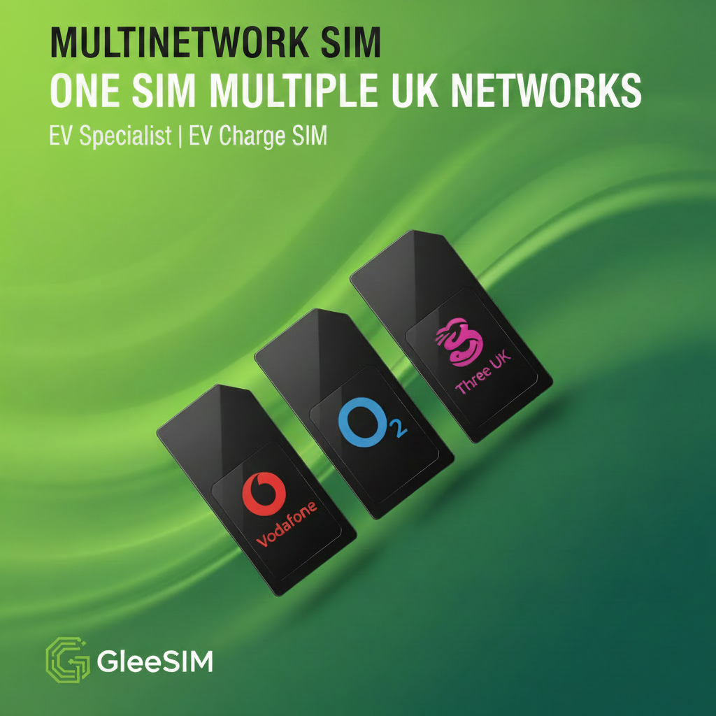 Global IoT SIM – 250MB Monthly Data | Multi-Country Roaming SIM GleeSim Multi Network IoT SIM 500MB for EV Charging Point-UK Only - Gleesim.co.uk