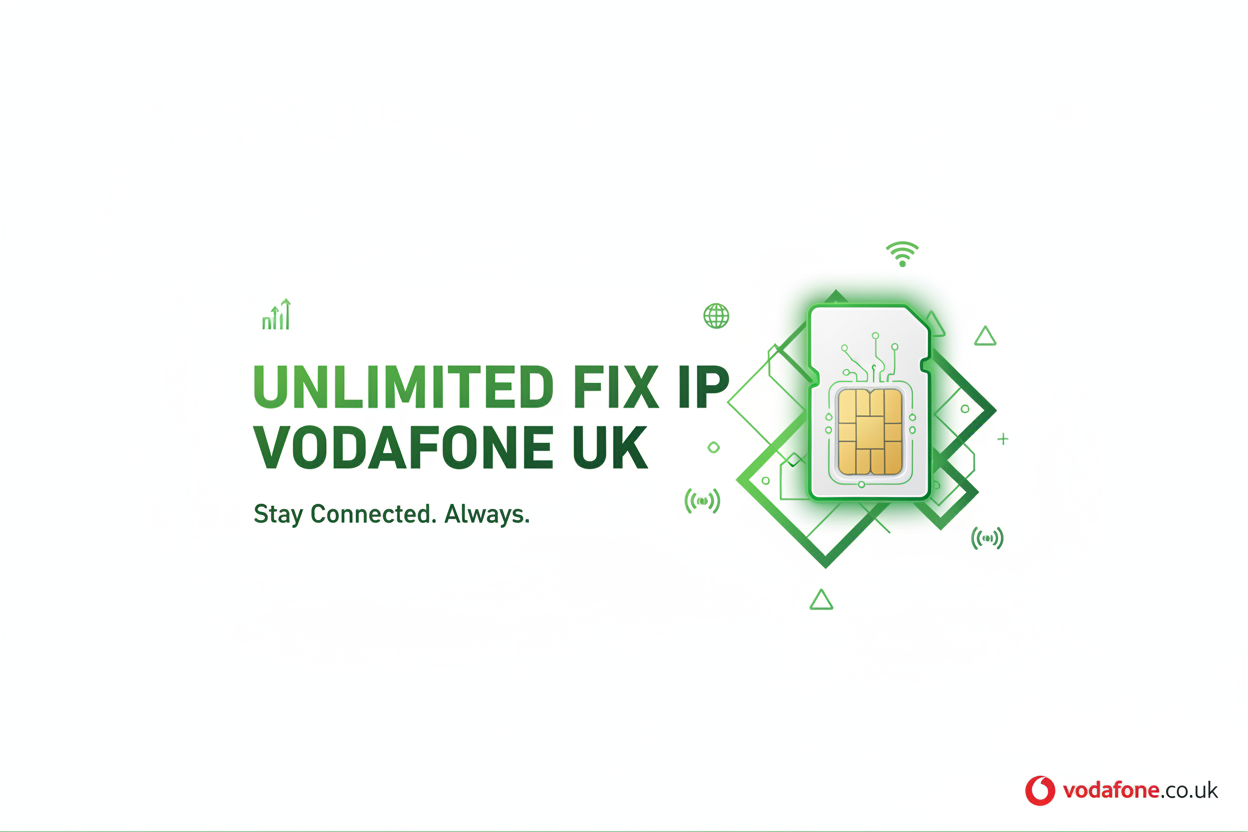 Unlimited 5G Fixed IP SIM – Vodafone UK | Public IP + Private APN | Secure Remote Access-GleeSim Unlimited 5G Fixed IP SIM – Vodafone UK | Public IP + Private APN | Secure Remote Access-GleeSim