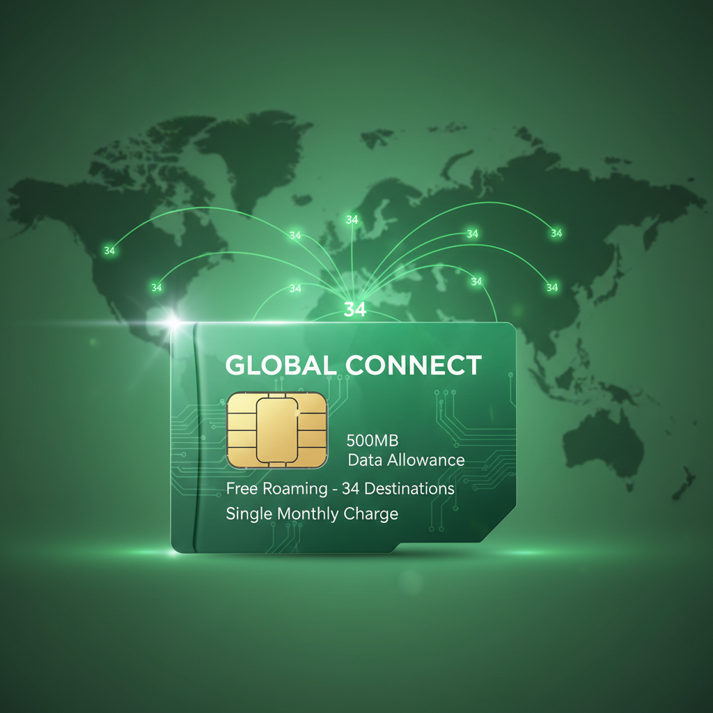 IoT SIM Multi Net for Asia-Pacific 500MB - Global Roaming in 34 countries ONE SIM with Zero Roaming arge | Fixed Monthly cost IoT SIM Multi Net for Asia-Pacific 500MB - Global Roaming in 34 countries ONE SIM with Zero Roaming arge | Fixed Monthly cost
