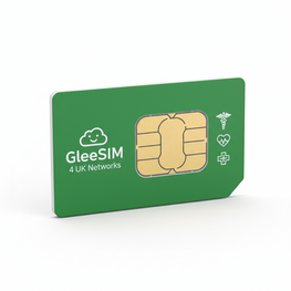 Karta SIM GleeSim 5G Multi-Network – 10 GB, 4 sieci w Wielkiej Brytanii, plany ciągłe i kontraktowe