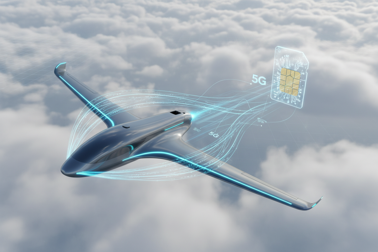 Drone eSIM UK & EU | 10GB Multi-Network UAV SIM from £17.88 5G connectivity with UAV- Drones eSIM & IoT sim card