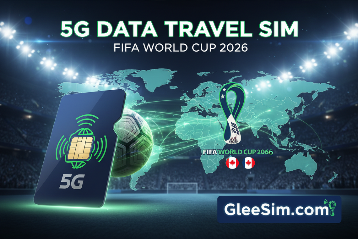 FIFA WORLD CUP -TRAVEL eSIM - GleeSim.com