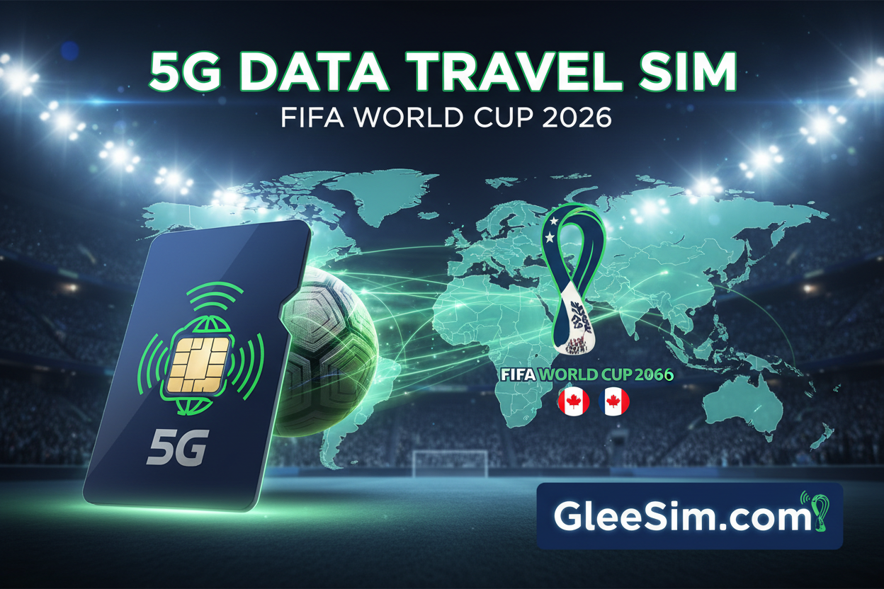 FIFA WORLD CUP -TRAVEL eSIM - GleeSim.com