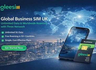 Global Business SIM UK Unlimited Data Worldwide Roaming | GleeSIM- Three Network Plan