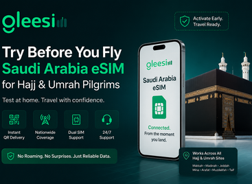 Free Trial Saudi Arabia eSIM for Hajj 2026 – Why Pilgrims Trust GleeSIM Before They Fly
