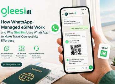 How WhatsApp-Managed eSIMs Work — and Why GleeSim Uses WhatsApp to Make Travel Connectivity Effortless