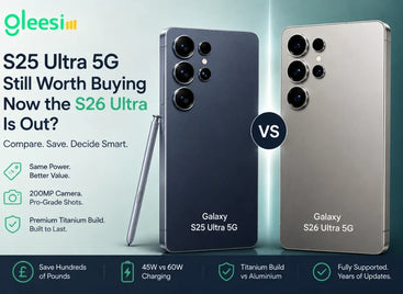 Samsung Galaxy S25 Ultra 5G compared with S26 Ultra 5G in the UK 