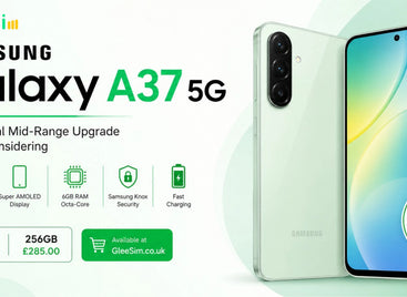 Samsung Galaxy A37 5G mid-range smartphone with 5G connectivity and Super AMOLED display