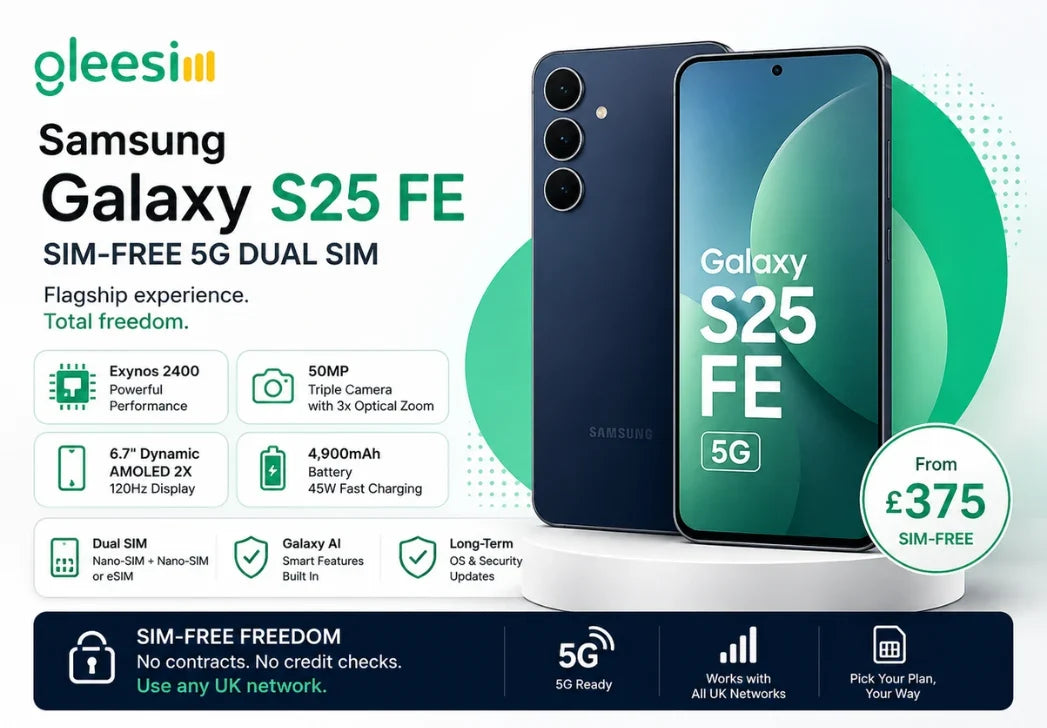 Samsung Galaxy S25 FE 5G Dual SIM SIM-free smartphone from £375