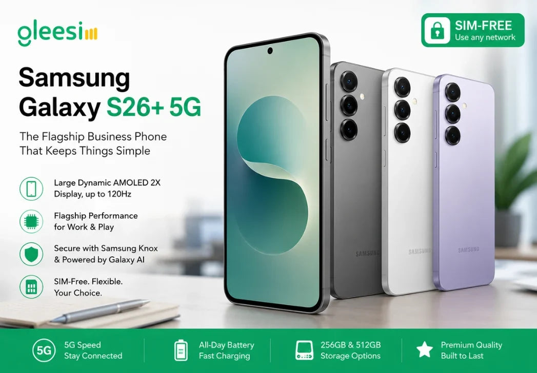 Samsung Galaxy S26+ 5G 256GB and 512GB flagship business phone 