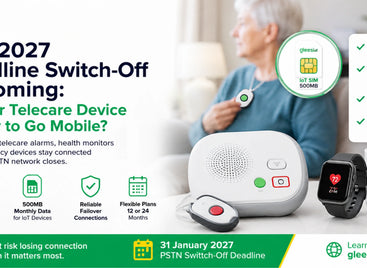 2027 UK landline switch-off and telecare connectivity with GleeSim multi-network IoT SIM