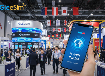Free eSIM for Canton Fair 2026 visitors — 1GB Trial, No VPN Hassle