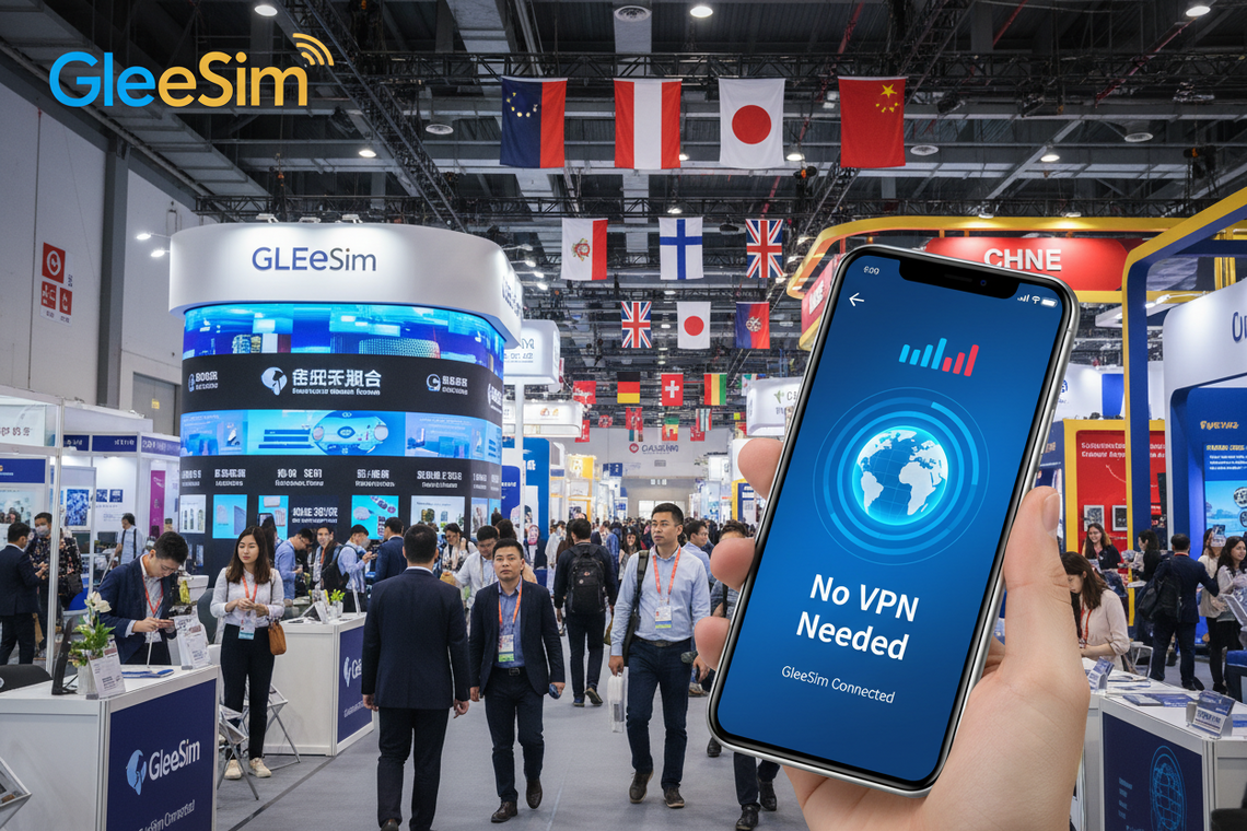 Free eSIM for Canton Fair 2026 visitors — 1GB Trial, No VPN Hassle - Gleesim.co.uk