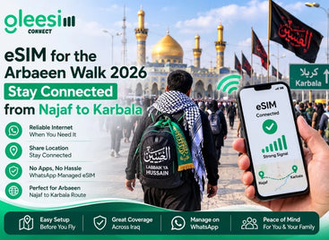 eSIM for the Arbaeen Walk 2026: How to Stay Connected from Najaf to Karbala