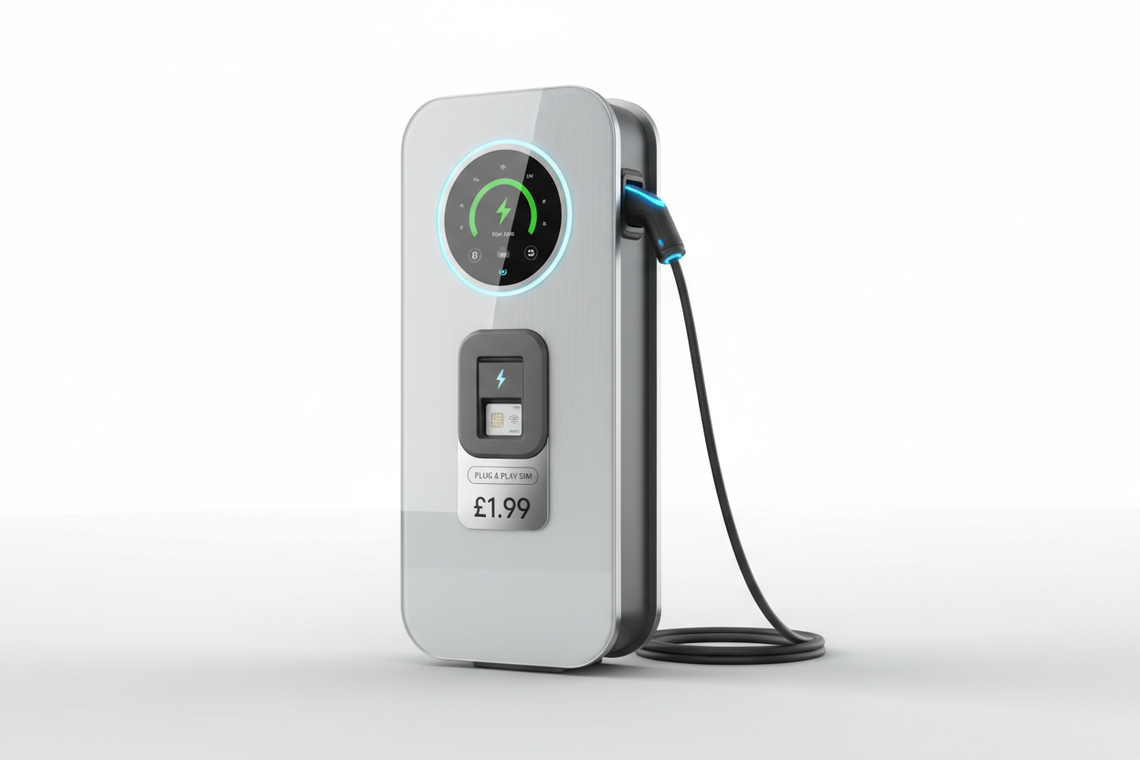 IoT SIM for EV Charger Manufacturers - Gleesim.co.uk