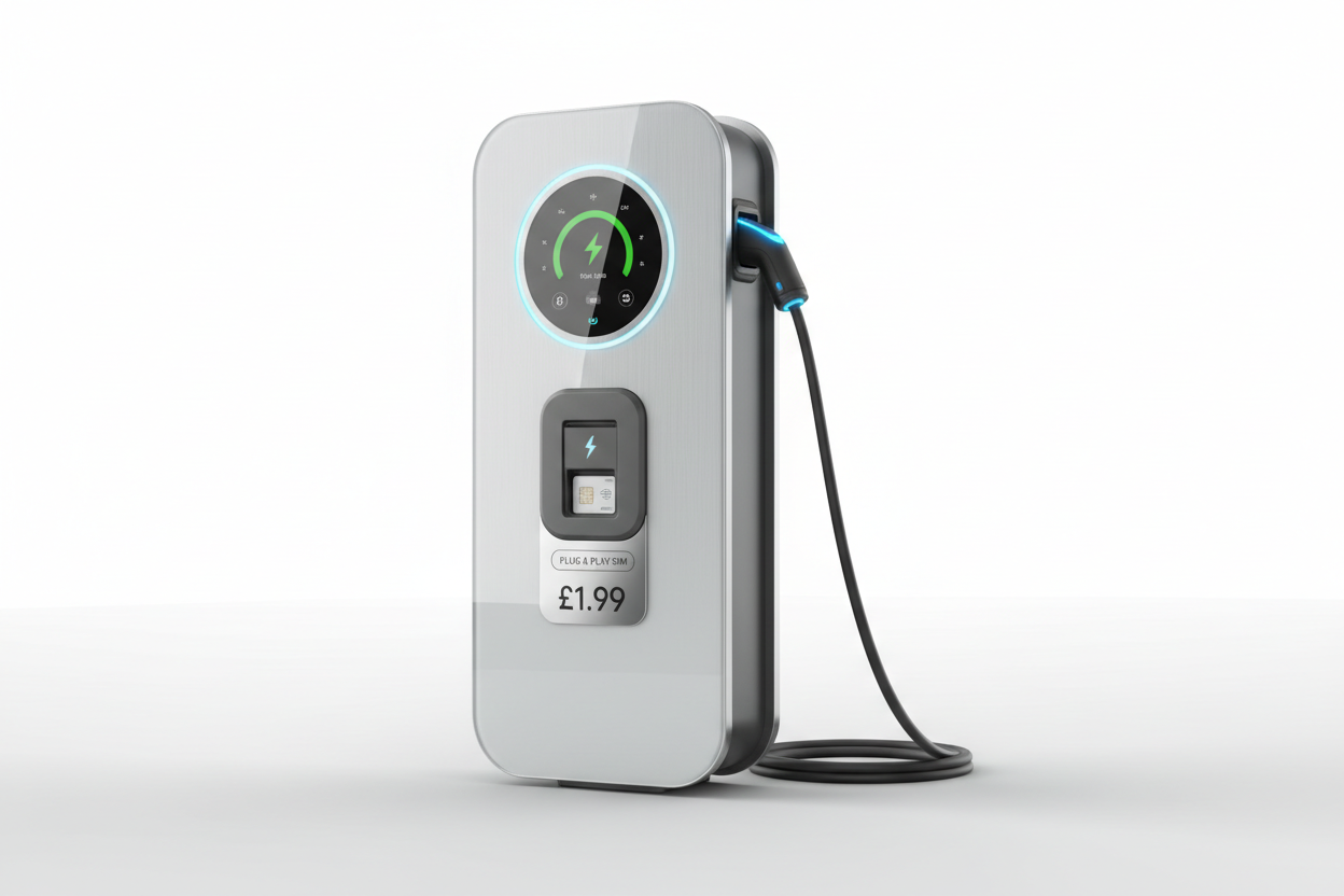 IoT SIM for EV Charger Manufacturers - Gleesim.co.uk