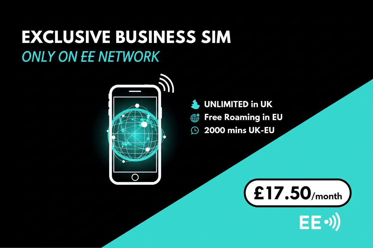 Unlimited SIM-Only Deal UK | £17.50/Month on EE with Free EU Roaming | PLAN.com