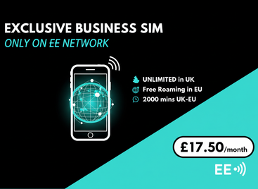 Unlimited SIM-Only Deal UK | £17.50/Month on EE with Free EU Roaming | PLAN.com