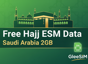 Free Hajj eSIM Data Saudi Arabia