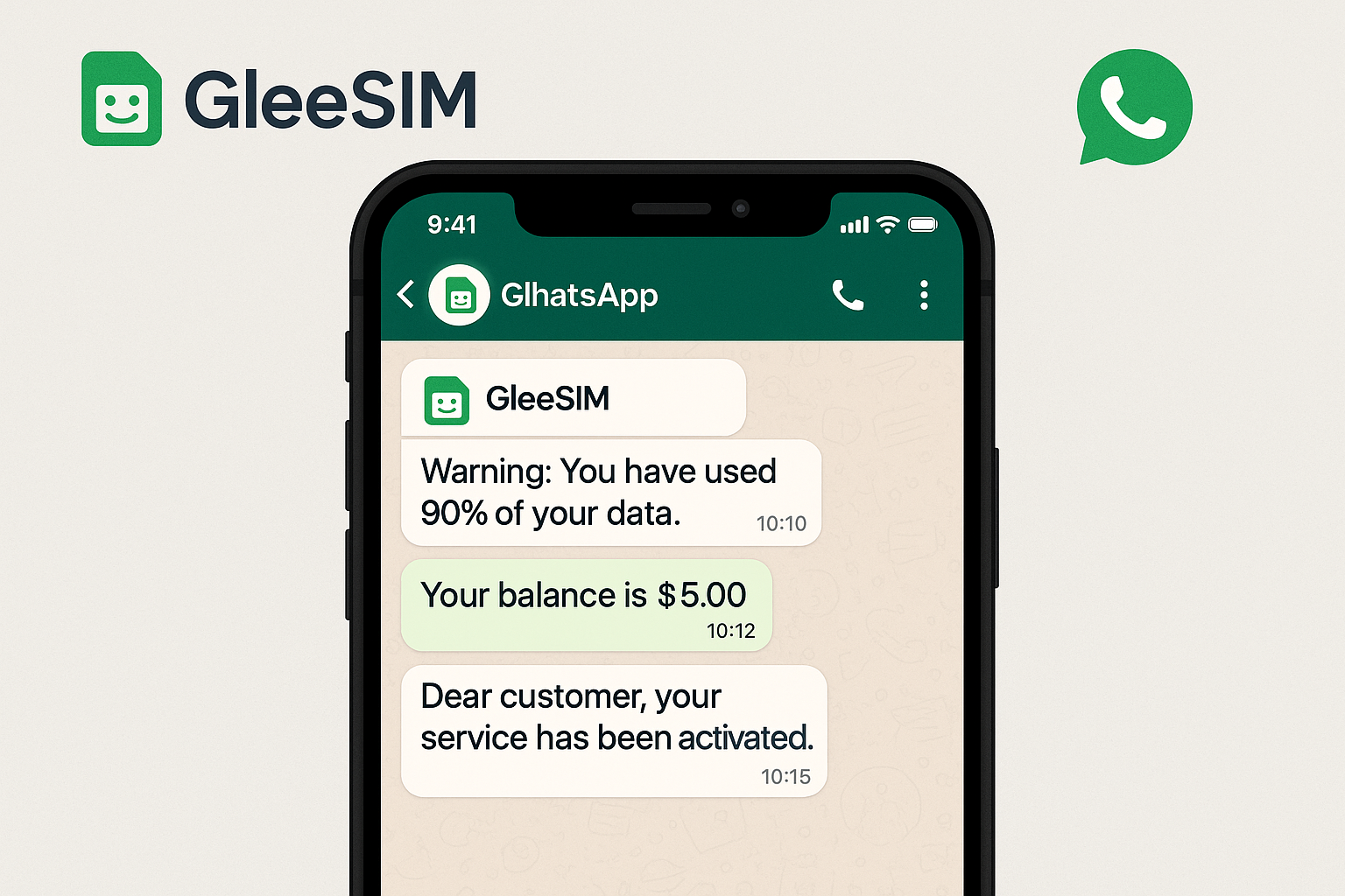 GleeSIM has engineered world's first Travel eSIM integrated with WhatsApp 