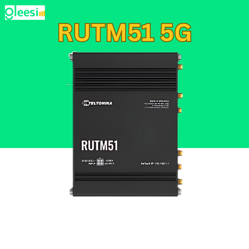 جهاز توجيه Gleesim Teltonika RUTM51 - واي فاي 5G للمزارع النائية والريفية