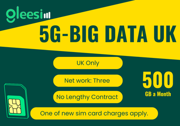 5G 500GB BigData UK