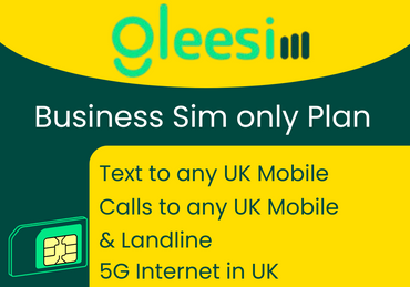 Sim Only Business plan 5G Internet in UK Calls & text to any UK Mobile & Landline 24 month Contract