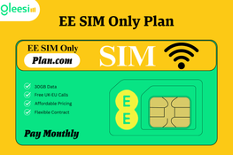 Tylko plan SIM | 30 GB danych | Darmowe połączenia między Wielką Brytanią a UE | 17 GBP + VAT | EE przez Plan.com