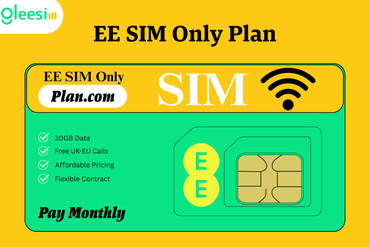 EE SIM Only Plan 30GB Data - Free UK-EU Calls - £17+VAT via Plan.com