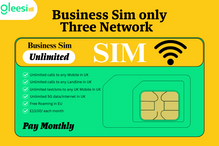 Business SIM Only – Three Network | Unlimited 5G Data, Calls & Texts