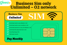 Business SIM Only – O2 Network | Unlimited 5G Data + Unlimited Calls & Texts