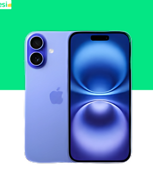 iPhone 16 128GB with Unlimited 5G Data, Free EU Roaming & Calls to EU From UK on - O2 UK