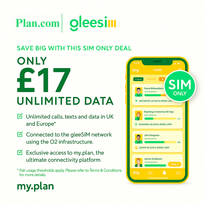 Business SIM Only – O2 Network | Unlimited Data, Calls & Texts £17