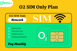 O2 SIM Only Plan 50GB Data | Free UK-EU Calls | £18+VAT on O2 Network