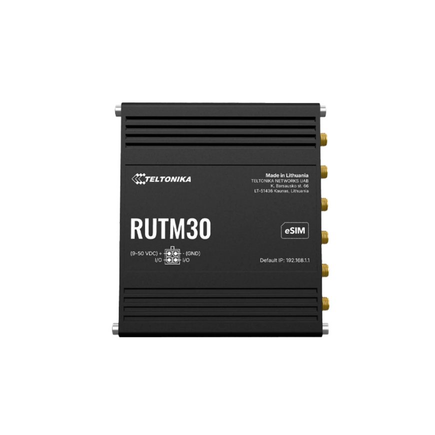 TELTONIKA RUTM51 | Przystępny cenowo przemysłowy router 5G | Dual-SIM | Gigabit Ethernet | 285 GBP
