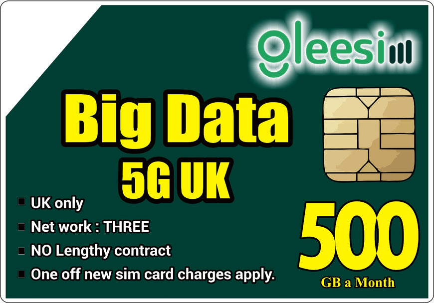 5G 500GB BigData UK