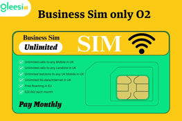Business SIM Only – O2 Via Plan | Unlimited 5G Data, Calls & Texts