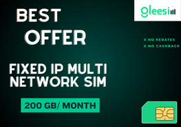 FIXED IP MULTI (Vodafone, EE, Three)/200 GB