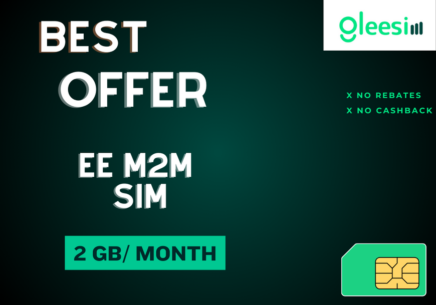 EE M2M sim/UK/US/EU/2GB