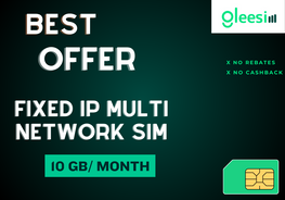 FIXED IP MULTI NETWORK POOL DATA ( Voda fone, EE, Three)/10GB