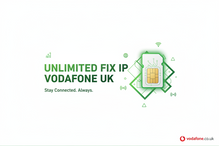 Unlimited 5G Fixed IP SIM – Vodafone UK | Public IP + Private APN | Secure Remote Access-GleeSim