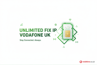 Unlimited 5G Fixed IP SIM – Vodafone UK | Public IP + Private APN | Secure Remote Access-GleeSim