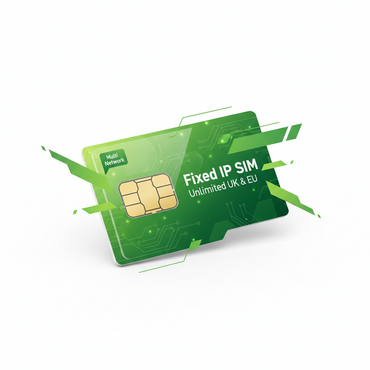 Unlimited Multi-Network Fixed IP SIM – Static IPv4 | UK, Ireland & EU