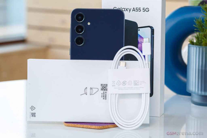 Samsung Galaxy A55 5G (SM-A556) 128GB Dual SIM – Navy / Lilac / Ice Blue / Lemon