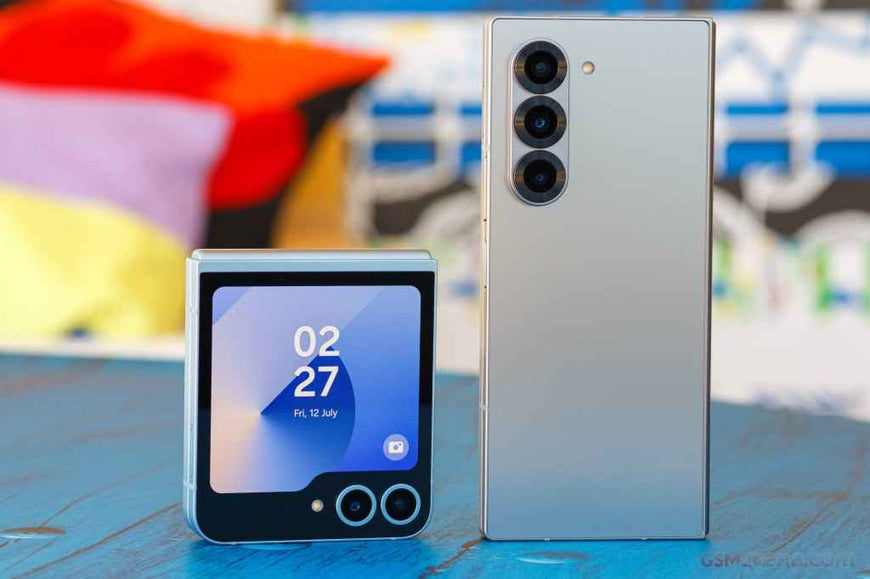 Samsung Galaxy Z Fold6 5G (SM-F956) Dual SIM – 256GB / 512GB – Silver, Navy, Pink | Gleesim UK