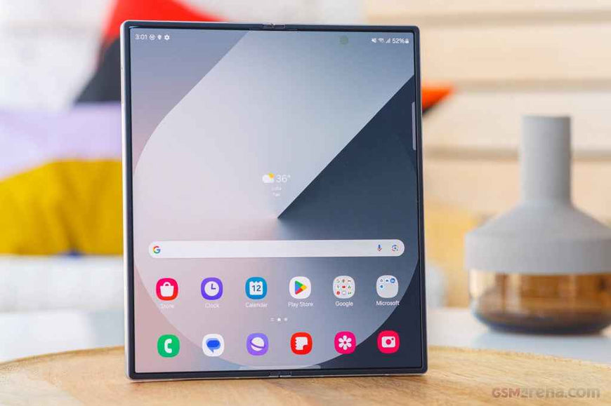 Samsung Galaxy Z Fold6 5G (SM-F956) Dual SIM – 256GB / 512GB – Silver, Navy, Pink | Gleesim UK