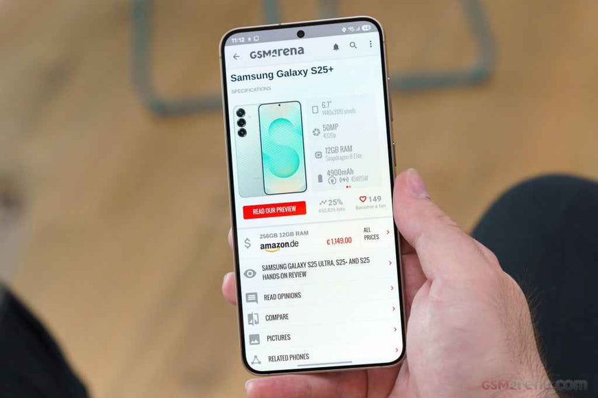 Samsung Galaxy S25+ 5G (SM-S936) Dual SIM – 256GB / 512GB – Navy, Silver, Icy Blue, Mint