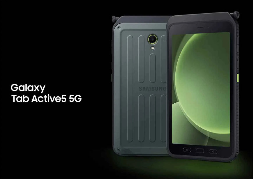 Samsung Galaxy Tab Active5 5G (SM-X306) – 128GB Rugged Tablet – Green | Gleesim UK